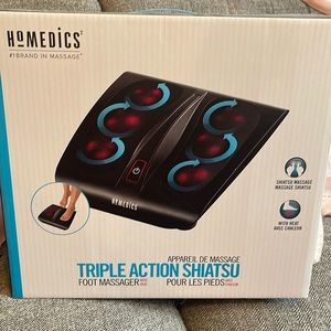 Homedics brand new Triple Action Shiatsu Foot Massager